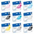 Epson Set of Nine Ink Cartridges for Stylus Photo R2400 Printer - [Site discount] T059620