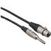 Hosa Technology HXS-010 Balanced 3-Pin XLR Female to 1/4" TRS Male Audio Cable (10') HXS-010