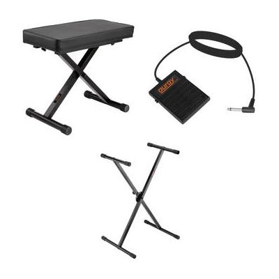 Auray X-Stand with X-Bench and Sustain Pedal Keybo...