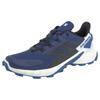 Trailrunningschuh SALOMON, Gr. 42, blau, Textil, Synthetik, sportlich, Schuhe