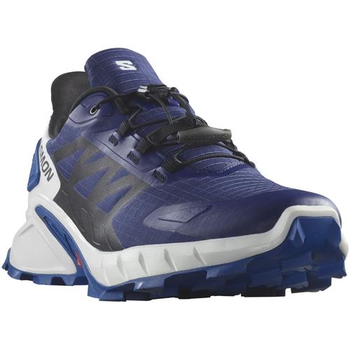 Trailrunningschuh SALOMON Gr. 45, blau Schuhe Laufschuhe