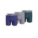 Boxershorts CALVIN KLEIN UNDERWEAR "BOXER BRIEF 3PK" Gr. L (52), 3 St., bunt (spectrum_blue,_dapple_gry,_atl_deep) Herren Unterhosen Herrenwäsche