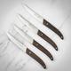 Sabatier International L'Occitan 4pc Steak Knife Set - Pakkawood Handle - can be Engraved or Personalised