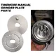 Timemore Manual Grinder Plate Parts DIY Hand Grinder Adjustment Plate Accessories For Tamo Chestnut