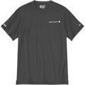 Carhartt Lightweight Durable Relaxed Fit T-shirt, noir-gris, taille M