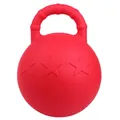 28/25cm Horse Rubber Chew balls Toy Game with Scented Horse Stable And Yard Toy Juggling Horse