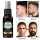 Beard Growth Oil Spray Fast Hair Growth Essential Oils Essence Serum for Thicker Fuller Beard