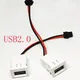Hot Sale USB Type A Standard Port Female Solder Jacks Connector DIY Design Power Charging Socket