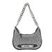 Logo Plaque Zip-up Shoulder Bag