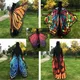 Mode Schmetterling Flügel Polyester Strand Handtuch Kap Schal Frauen Weihnachten Halloween Geschenk