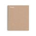 Staples Premium 5-Subject Notebook 8.5 x 11 College Ruled 200 Sheets Brown (TR52122)