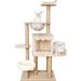 TFCFL 60 Cat Tree Tower Scratching Posts Cat Condo Trees for Large Cats Bed Toys Safe