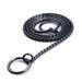 Hot Pet Show Collar P Slip Chains Collars For Small Medium Large Dogs Dog Collar Snake Chain Copper Pinch Collar Pet Pincher Chain BLACK