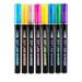 LSLJS Back To School Gel Pens Colored Pencil Double Line Pen Color Hand Account Pen Dream Metal Pen Hand-painted 8Color Highlighter Marker Pen10ml Gifts For Baby Children to School Work