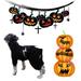 Halloween Dog Clothes - Comfortable Fit Bat Shape Stretchy Dress - Funny Pet Costume Apparel for Small Dogs