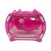 Hamster Cage Pet Carrier Cage Hamster Cage Travel Carrier Pet Travel Carrier Hamster Carry Case for Chinchillas Dwarf Hamster Bunny Hedgehog Pink