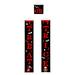 GoFJ 1 Set Halloween Couplet Trick or Treat Banner Reusable Durable Couplet for Home Party Holiday Door Decoration