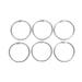 50 Pcs Binder Rings Binder Book Rings Iron Binder Clips Diary Book Binder Rings