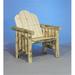 Montana Woodworks Deck Patio Adirondack Chair - Natural