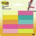 2 PK Post-it Page Markers - 1/2 W - Bright Colors (67010AB)