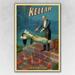 HomeRoots 16 x 24 in. Kellar Levitation Vintage Magic Poster Multi Color Wall Art