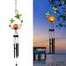 WMYBD Lamps & Lighting Solar Outdoor Wind Chimes Hummingbird Wind Chime With War Hanging Decorative Patio Lights For Yard Garden Clearence
