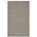 Trellis Grey Handwoven Indoor/Outdoor Rug 2 6 x 8 Runner