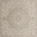 Unique Loom Jill Zarin Outdoor Dubai Area Rug 10 8 x 10 8 Square Gray