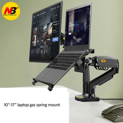 Support de bureau pour ordinateur portable NB F160 10-17.3 pouces rotation à 360 ° 10-27 pouces