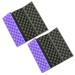 QILIN 2Pcs Portable Outdoor Waterproof Garden Picnic Folding Seat Cushion Pad Mat