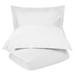 Superior 600 Thread Count Duvet Cover Set Hotel Quality Full/ Queen White