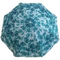 6.5Ft Outdoor Beach Umbrella With Sand Anchor And UV50 Sun Protection Lightweight & Portable Perfect For Beach Camping Sports Pool Gardens And Balcony Blurred Monstera Print Design No Tilt