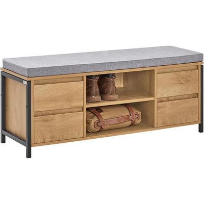 FSR149-N Schuhbank Schuhschrank mit Sitzbank Schuhtruhe Sitzkommode Sitzbank mit Stauraum Image
