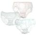 7pcs Pregnant Disposable Underwear Breathable Printing Non-woven Underwear Panties Briefs for Pregnant Women Travel Menstrual Pe