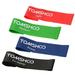 Andoer Set of 4 Exercise Resistance Loop Bands Latex Gym Strength Training Loops Bands Workout Bands Physical Therapy Home Fitness Physical Therapy