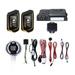 Gecheer Car -Theft Remote Starter System PKE Keyless Entry Remote Engine Starter Central Lock Kit 2-Way Vibration Support APP Control with 2 Remote Controller