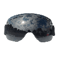 Ski Goggles - Over Glasses Ski/Snowboard Goggles For Men Women & Youth - 100% Uv Protection Black Sheet