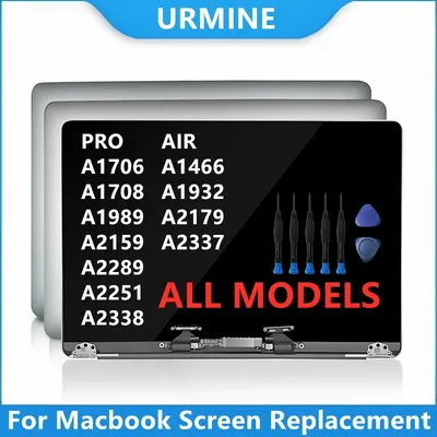 Écran LCD pour Macbook Retina 13 "A1706 A1708 A1989 A2159 A2289 A2251 A1932 A2179 A2337 A2338 A1466