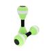 Pompotops Up to 50% off 1 Pair EVA Water Foam Floating Dumbbell Aquatic Exercise Dumbells Swimming Pool Water Barbells Hand Bar For Water Yoga Fitness