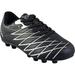 Vizari Unisex-Kid s Youth and Junior Boca Firm Ground (FG) Soccer Shoe | Color - Black / White | Size - 10