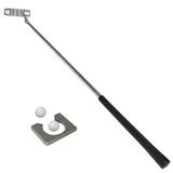GoolRC Putting Set with Putter 2 Balls Putting Cup for Travel Indoor Putting Practice Portable Putter Kit Fits for Right Handed