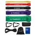 315lbs Resistance Bands Set 9pcs Exercise Bands with Straps Handles and Door Anchor Stretch Bands Exercise Bands for Fitness Gyms