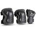 JBM Kid/Youth Knee Elbow Pads Wrist Guards Protective Gear Skate Pads for Boys and Girls for Inline Skating Roller Skates Cycling BMX Bike Skateboard Scooter Riding Beginner Scooter Roller Skater