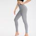 HUPOM Cropped Pants Women Pants For Women Compression High Waist Rise Long Slim-Leg S