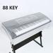 NKTIER 61/88 Keys Piano Keyboard Dust Cover Translucent Digital Piano Electronics Keyboard Dust Cover Waterproof Protective Bag PEVA