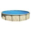 In The Swim 12 Premium Blue Round Solar Pool Cover 12 Mil For Solar Heating Above Ground Pools and Inground Pools 12MIL 12RND