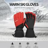 Fnochy Black 2023 Friday Deals Clearance Sale Ski Gloves Winter Warm Snowboard Gloves Snow Gloves
