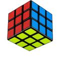 Speed Cube 3x3 Smooth Turning Magic Cube 3x3x3 Brain Teaser Puzzle Cube Sticker (2.2 inches) (1 Pack)