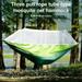 Riguas ultra-light travel camping hammock summer anti-mosquito casual nylon mesh hammock outdoor drawstring mosquito net hanging bed camping equipment