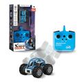 Sharper ImageÂ® Toy RC x-Treme Roll High Performance Remote Control Vehicle with 360 Stunts Spin and Flips All-Terrain Age 6+ Blue